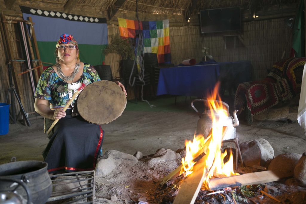 Ruth Antipichún uses traditional healing methods to help treat the symptoms of HIV and give her patients a better quality of life. (Photo: Peter Mothe)